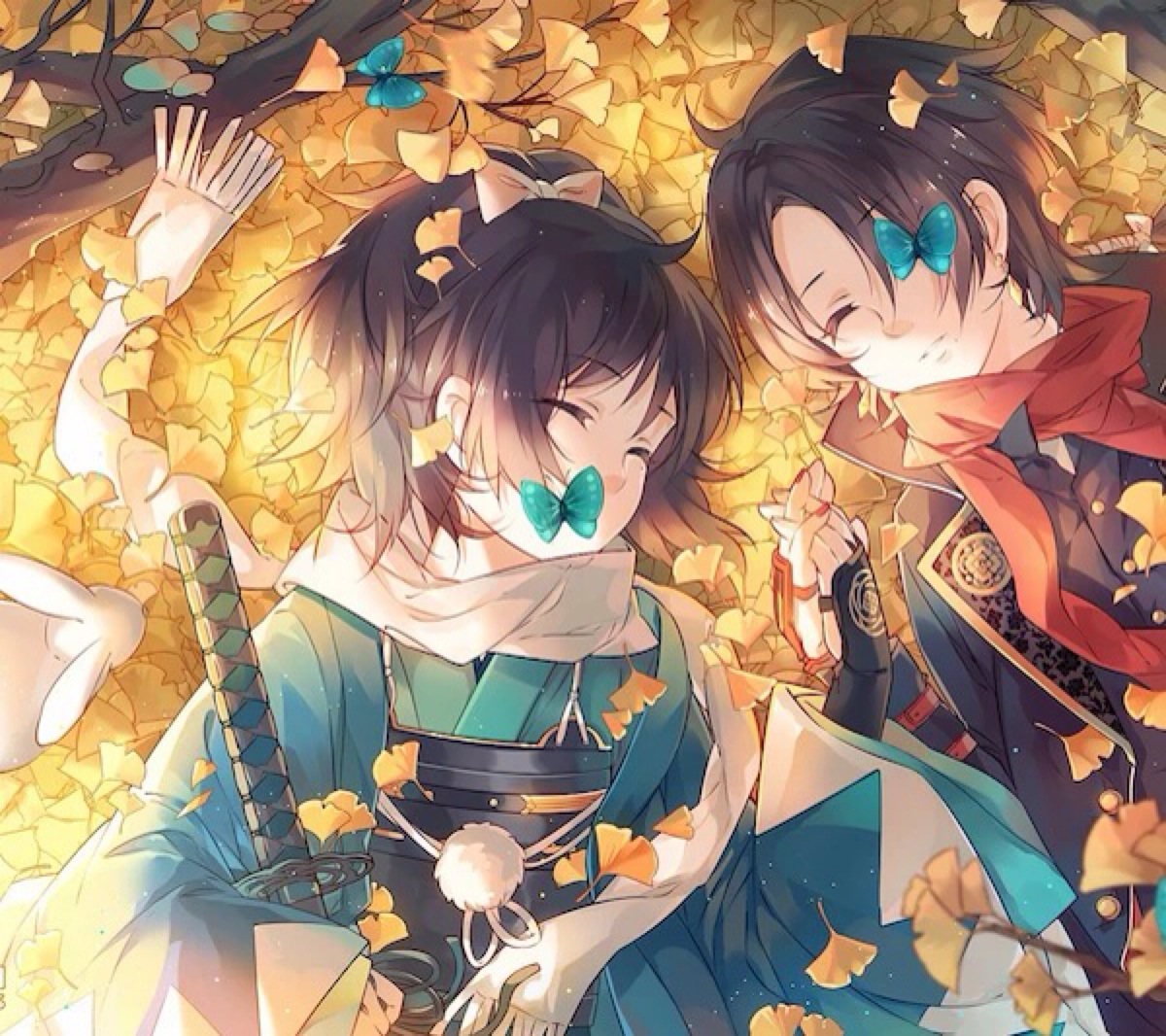【侵删】#刀剑乱舞##冲田组##鲶尾藤四郎##骨喰藤四郎##加州清光