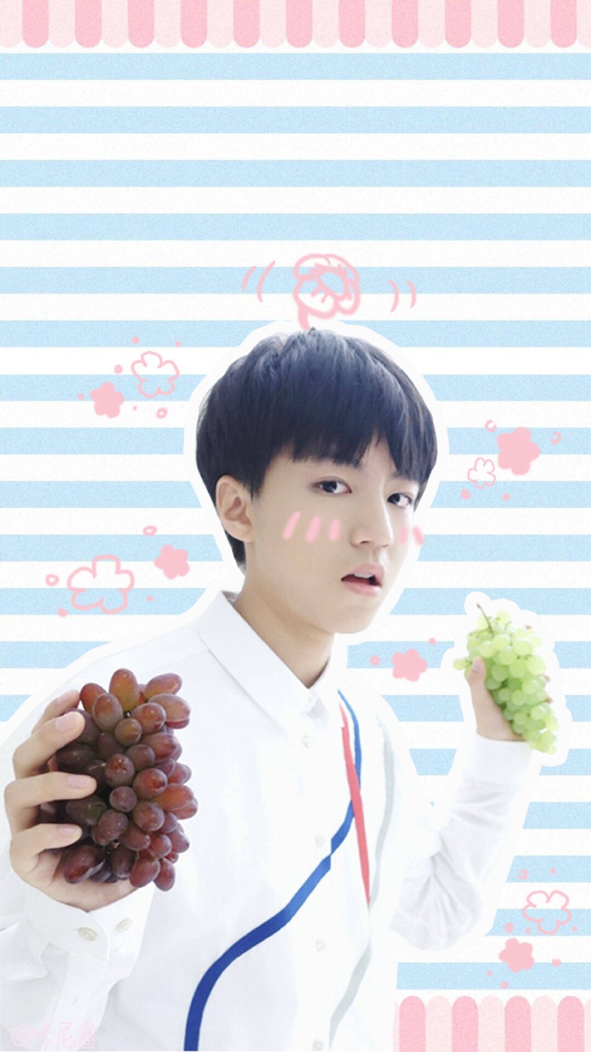 王俊凯 #tfboys 自制手机壁纸手机桌面背景 iphone锁屏壁纸 高清 可爱