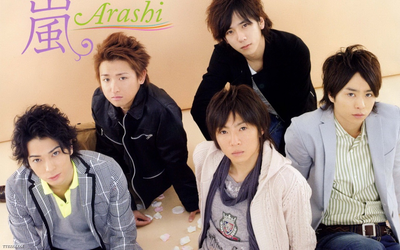arashi合照图片
