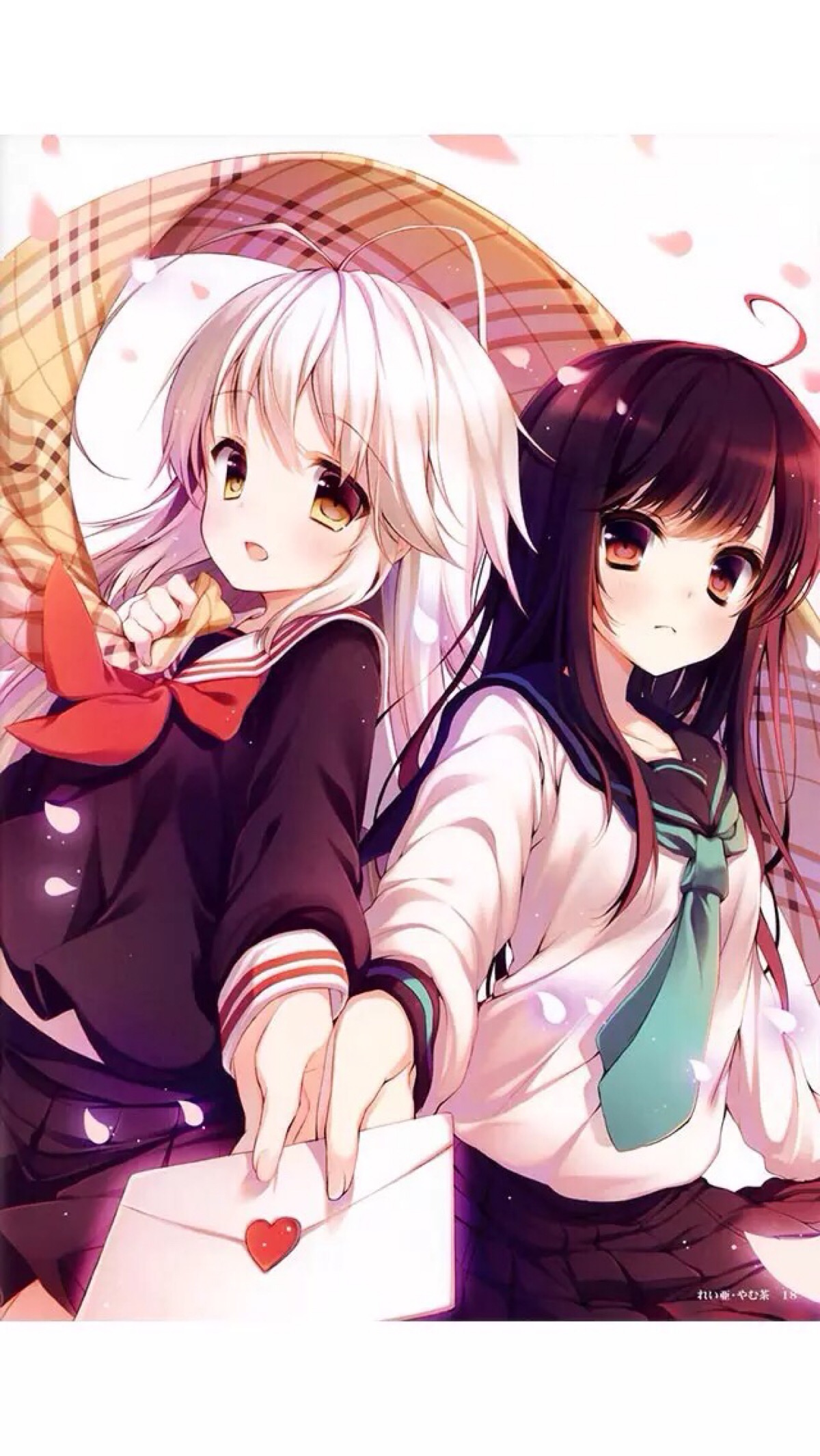 【虎斑*收集】二次元 手绘 美 动漫 意境 插画 头像 壁纸 动漫 唯美