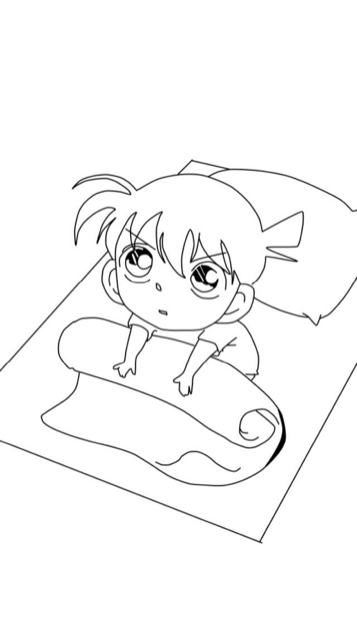 橡皮章模板-柯南