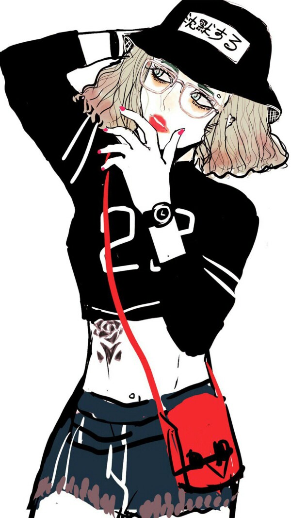 个性朋克少女