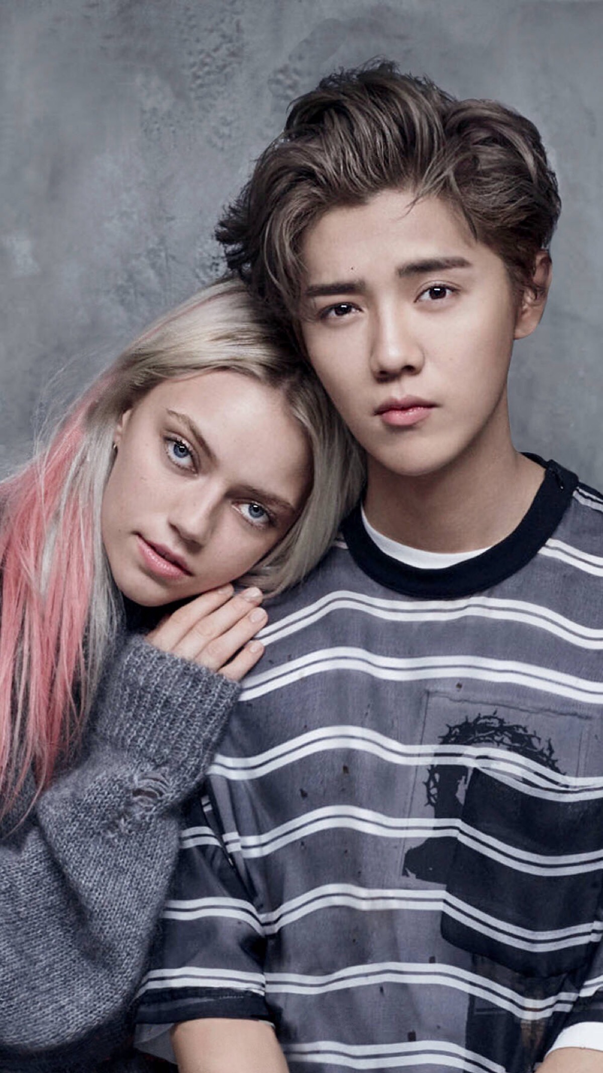 鹿晗～vogue me首刊首封20164月刊