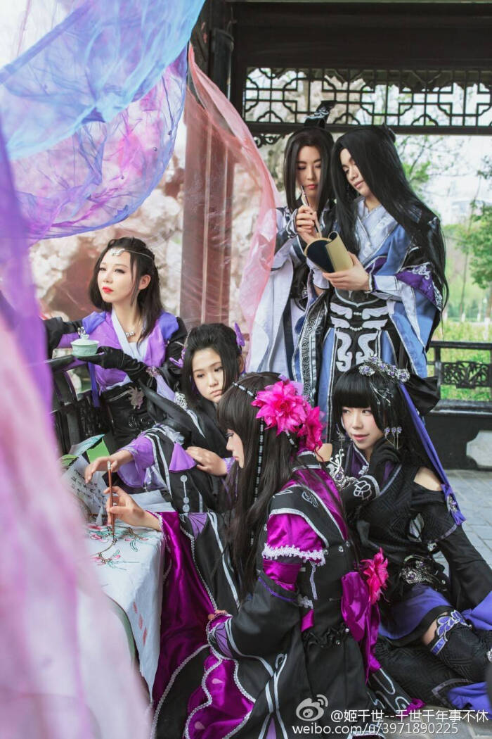 剑网三 cos 古风 万花丛