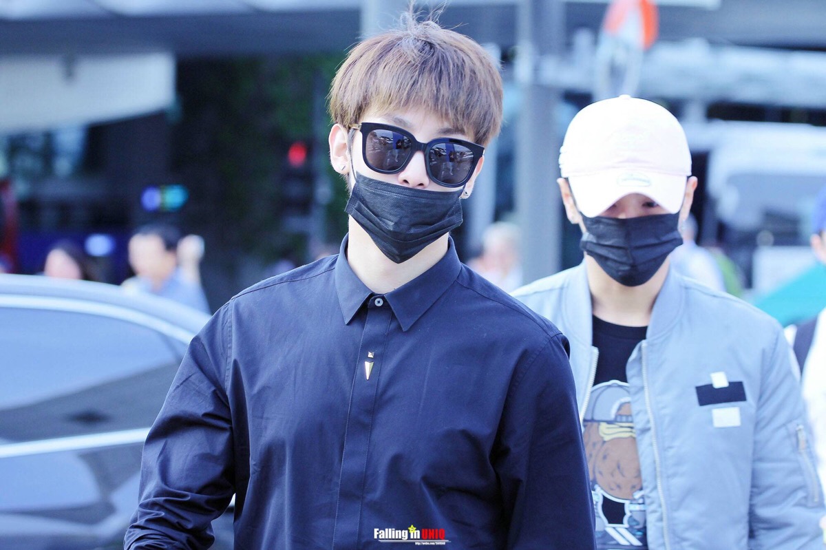 160508 仁川到达 #uniq周艺轩
