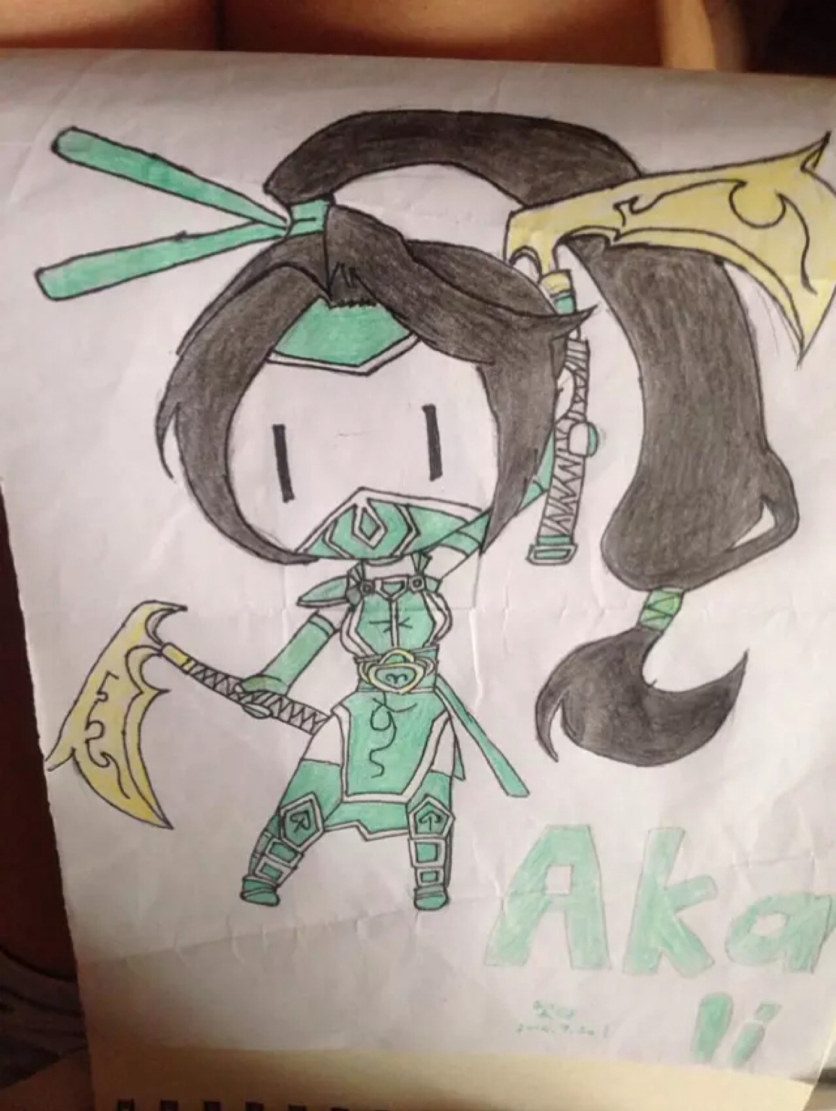 英雄联盟-阿卡丽