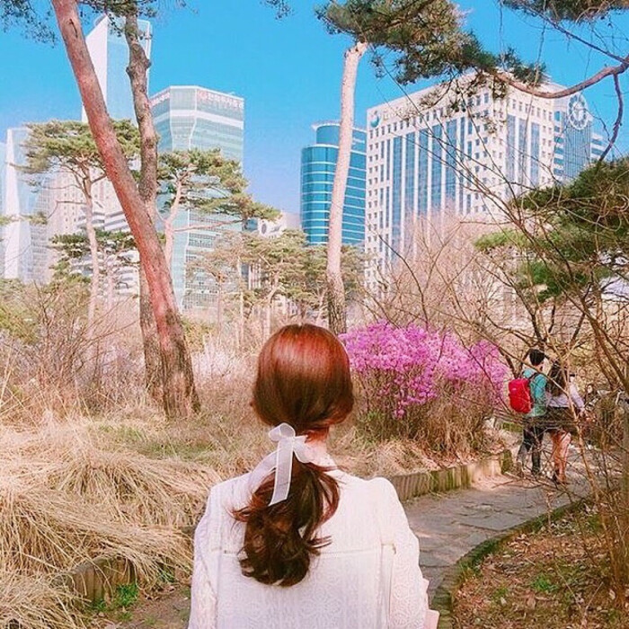 嗯哼 意境 发型 女生头像 韩国 韩头 背影 可爱 小清新 唯美 收集by