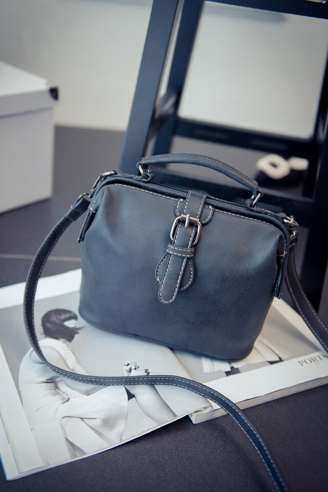 韩版复古时尚单肩斜挎包包