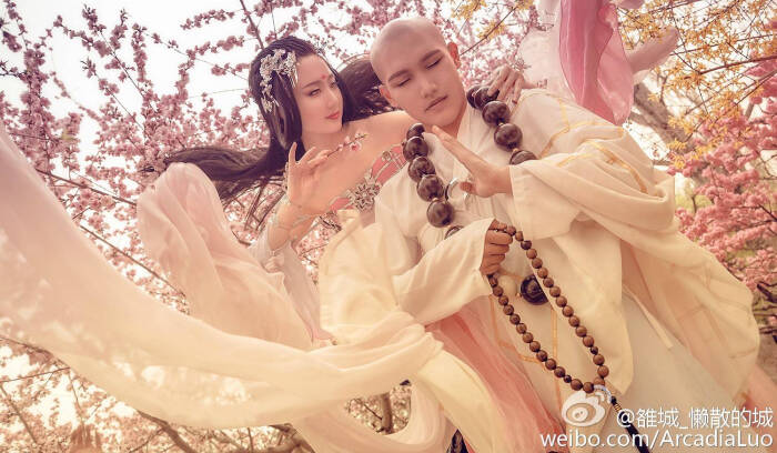 剑网三 古风 cos 七秀和尚