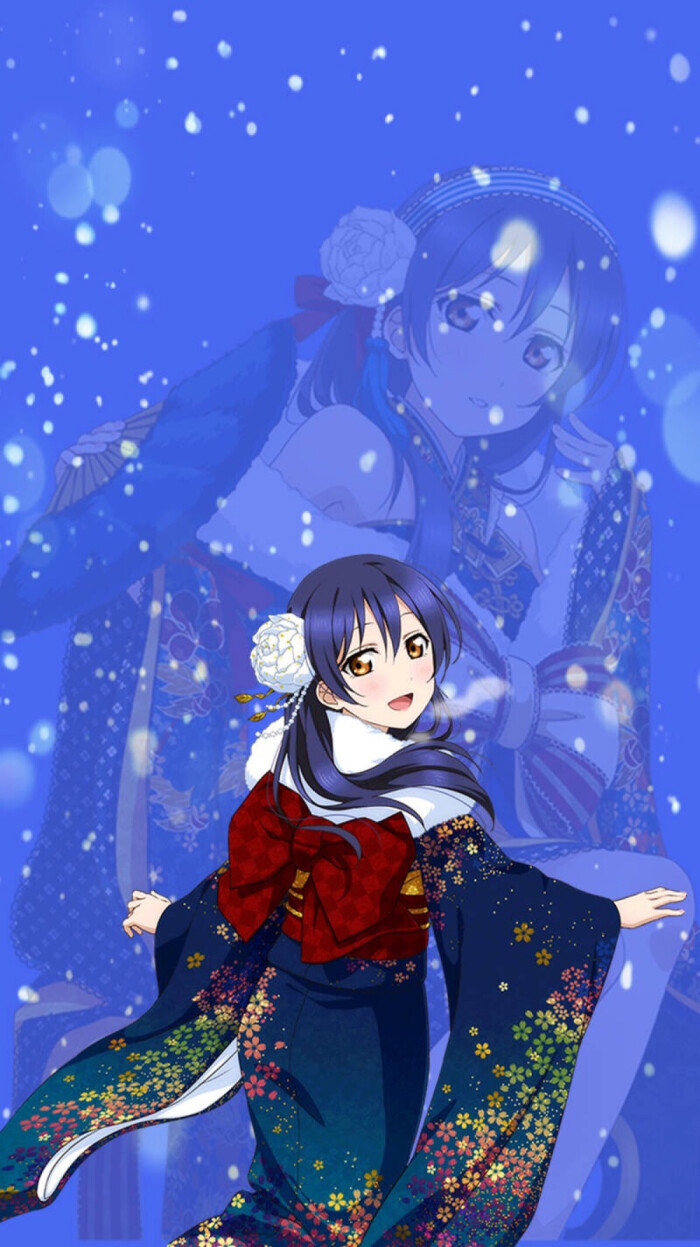 lovelive 园田海未 壁纸