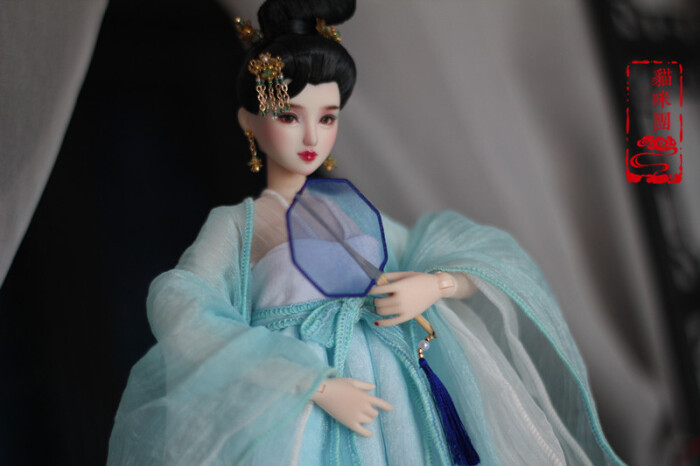 【喵咪团】ob27/obitsu27/可儿娃娃古风古装娃衣6分娃娃衣服