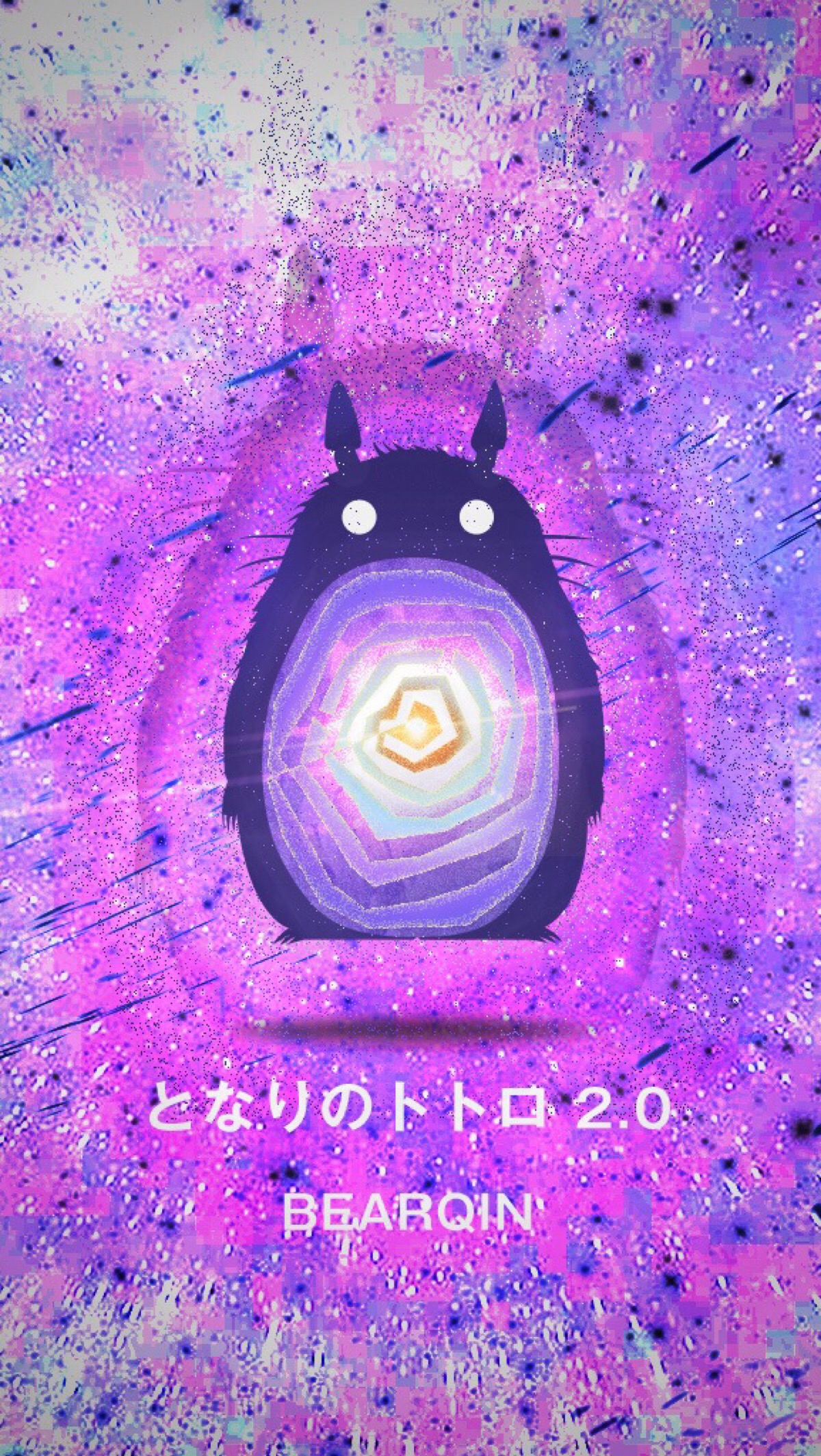 宫崎骏 龙猫 插画 壁纸