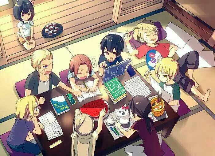 aph#黑塔利亚#全员幼体