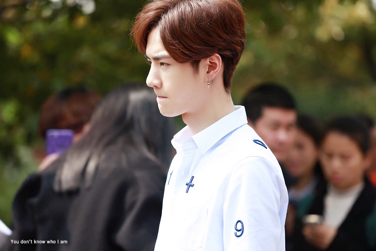 160314 天天向上外景录制 #uniq王一博# #天天向上王一博