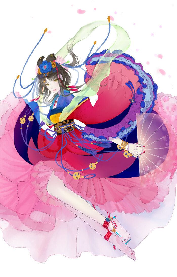 绘师:酥妃【花娘洛天依人设】