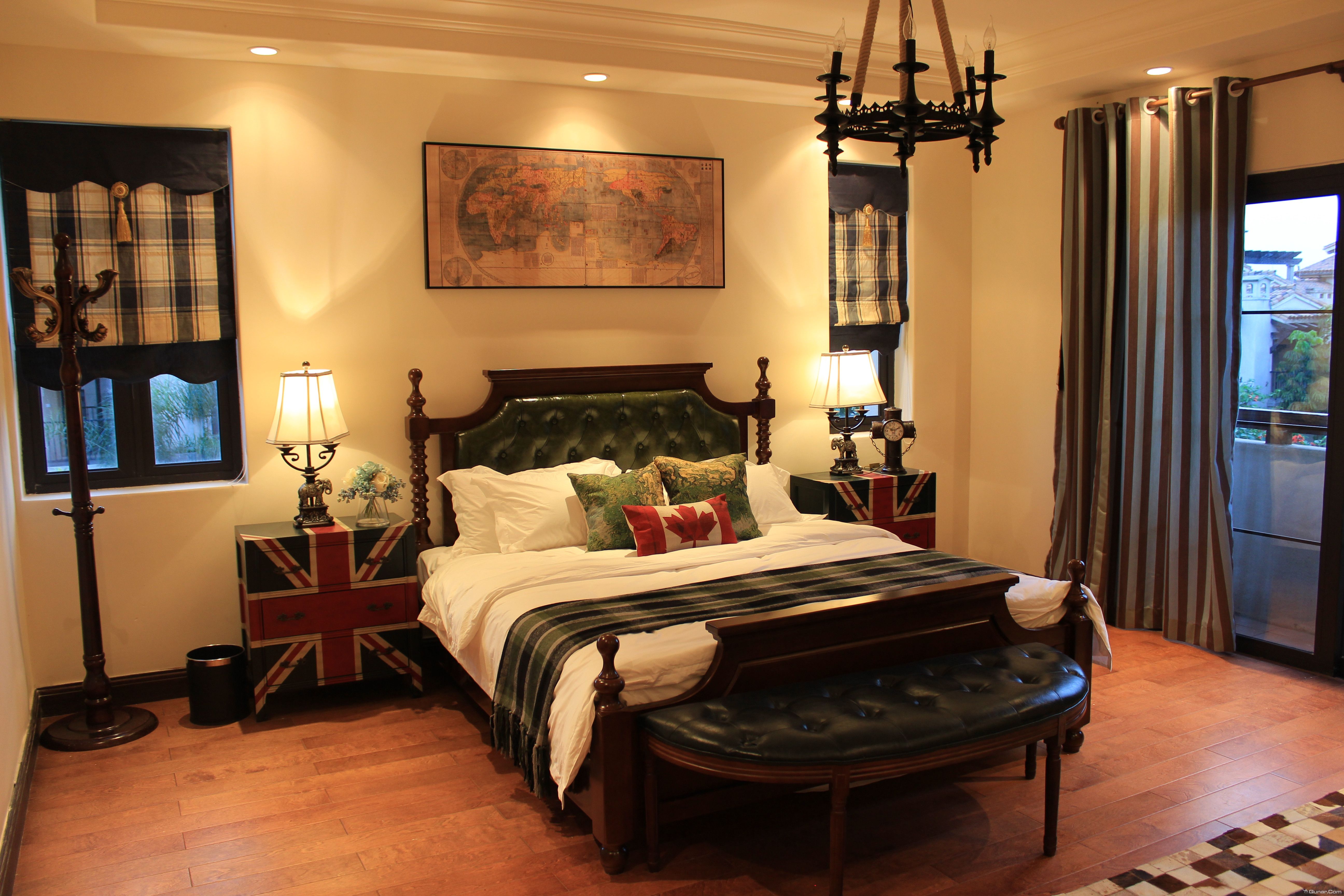 去呼呼,找有意思的房间-广州趣聚会度假别墅美林湖英伦风度假别墅