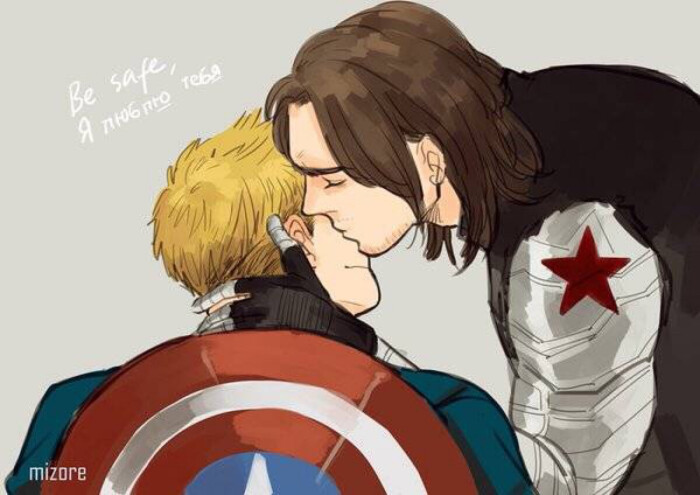 盾冬stucky 美国队长 冬日战士 steve rogers bucky 美队 冬兵
