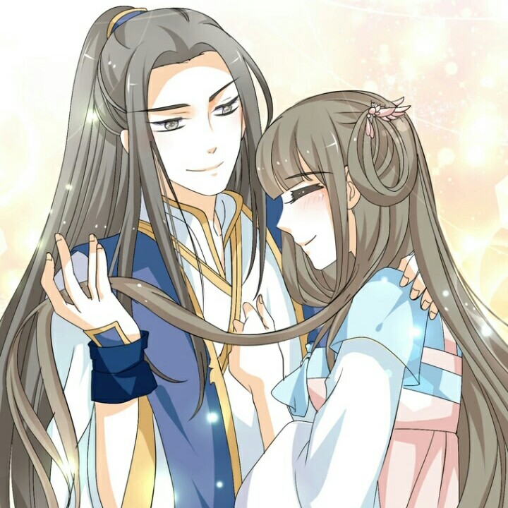 动漫情侣头像 古代哒
