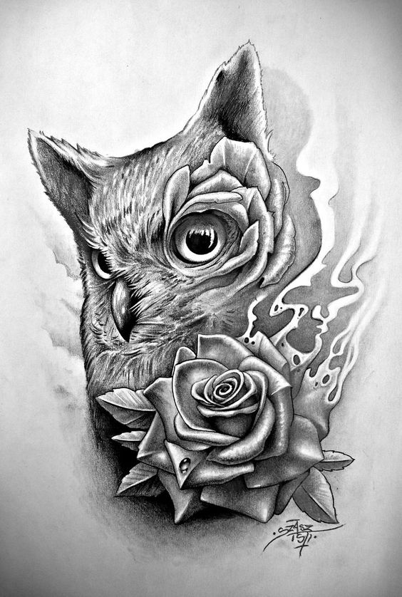 tattoo idea, art design 手绘,黑白,线稿,飞蛾,抽象,创意,纹身手稿