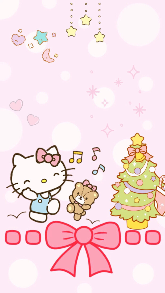 自创的hellokitty手机壁纸哦,萌坏了,分享给你们.喜欢拿图点赞哦.