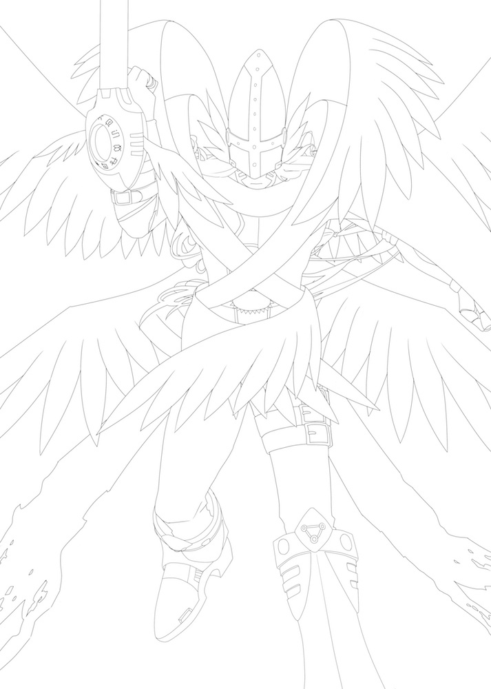 数码宝贝.神圣天使兽.微博@winni_wc