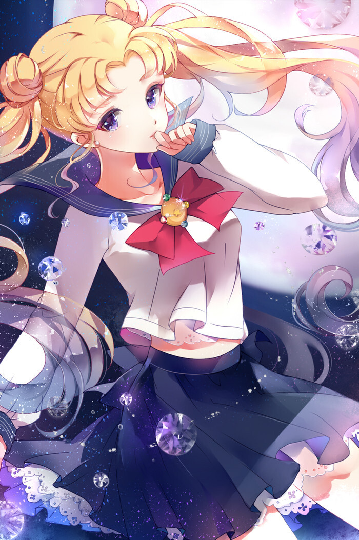 二次元美少女啊,美少女战士,水兵月