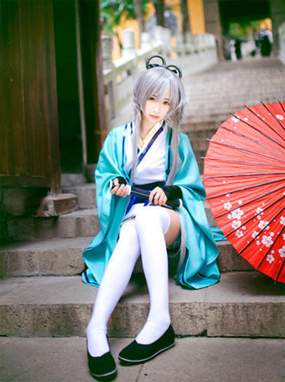 《刀剑春秋》洛天依精美cos(10)