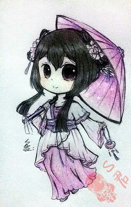 动漫暖暖漫画桃花谣手绘奇迹套装西瓜漫画大素材污绘画图片