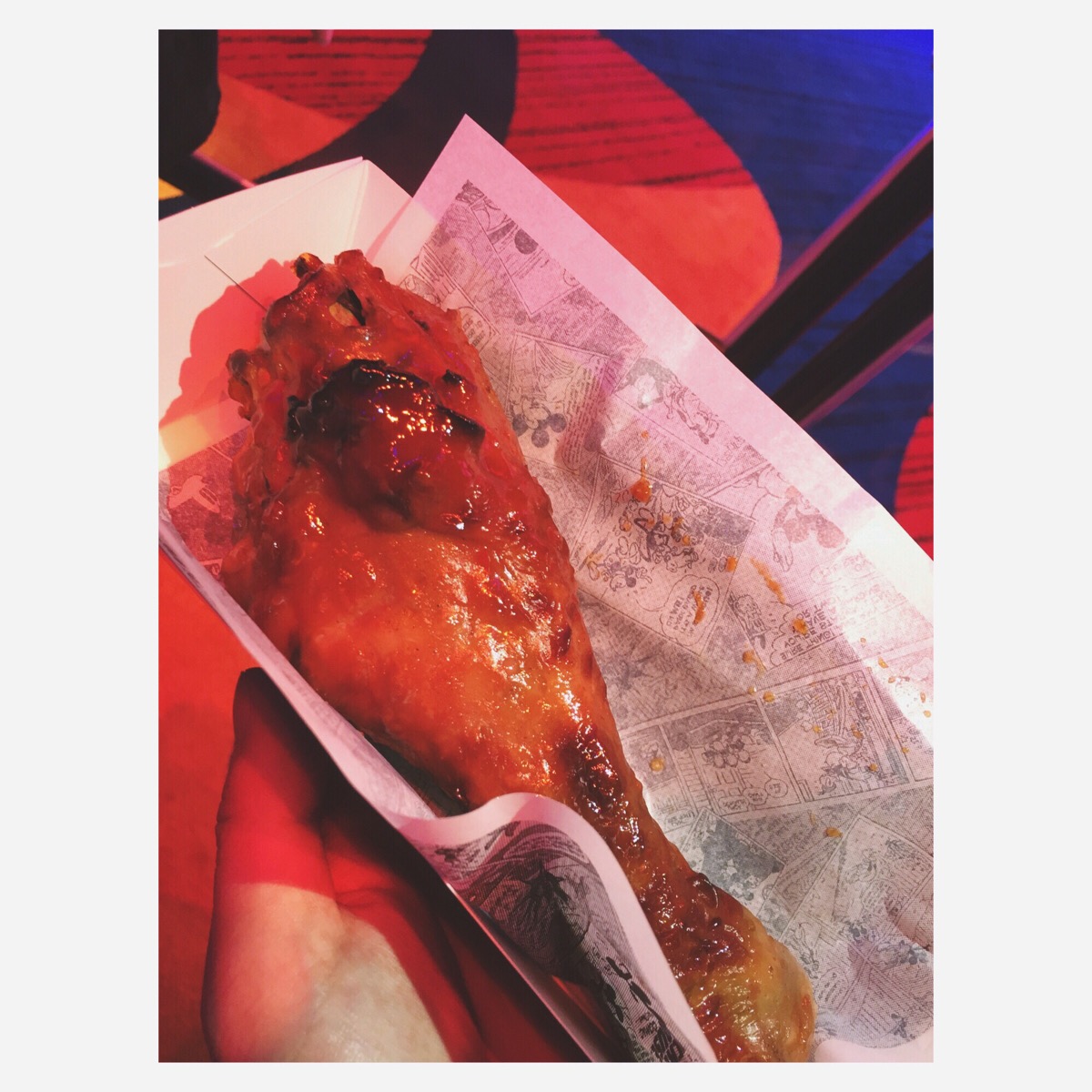 上海迪斯尼火鸡腿