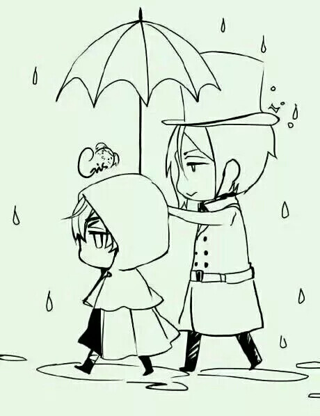 塞夏,黑执事,橡皮章素材,夏尔,塞巴斯蒂安