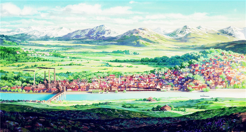 图片自截自修 请勿二次上传# 哈尔的移动城堡 动画电影 动漫 截图