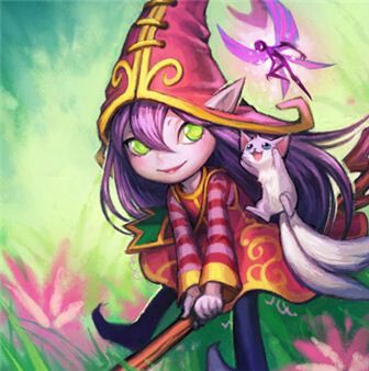 英雄联盟 lol 璐璐 萌图 可爱 仙灵女巫 游戏
