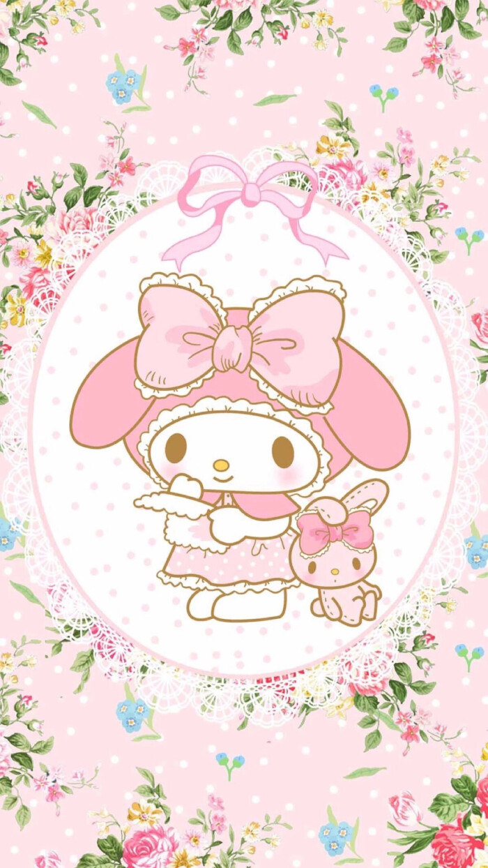 美乐蒂 kitty 双子星 粉色 软妹子 可爱 壁纸!