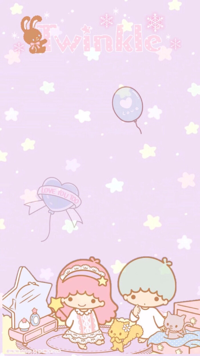 美乐蒂 kitty 双子星 粉色 软妹子 可爱 壁纸!