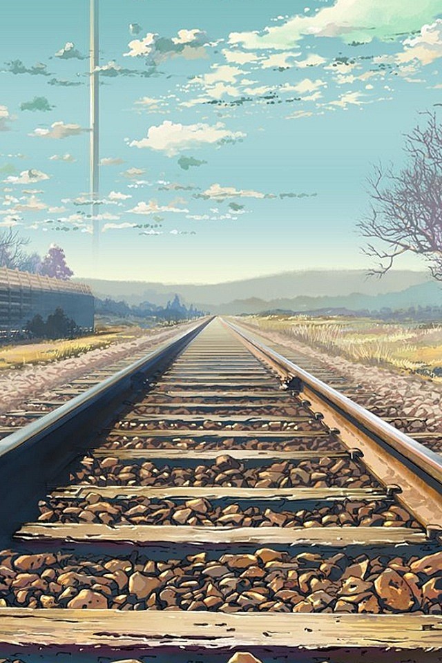 火车动漫背景图图片
