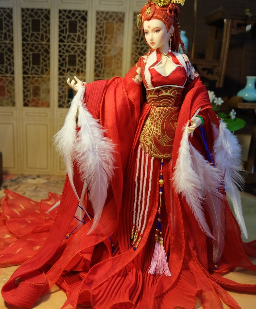ob27女娃衣 可儿 芭比 6分bjd 龙吉公主(名额) 已出展示