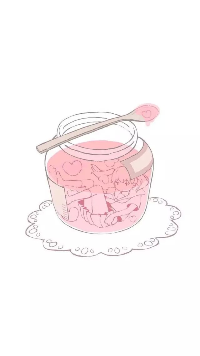 粉色时尚复古插图背景插画iphone壁纸 iphone6壁纸 android壁纸 小