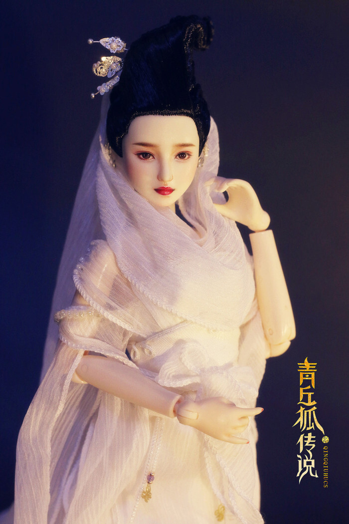 狐妖 青丘 衣服那薄薄的沙制作的好精美,喜欢的就麻烦点个赞吧