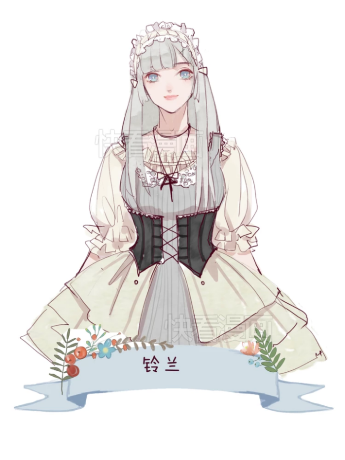 动漫二次元美少女绘画素材