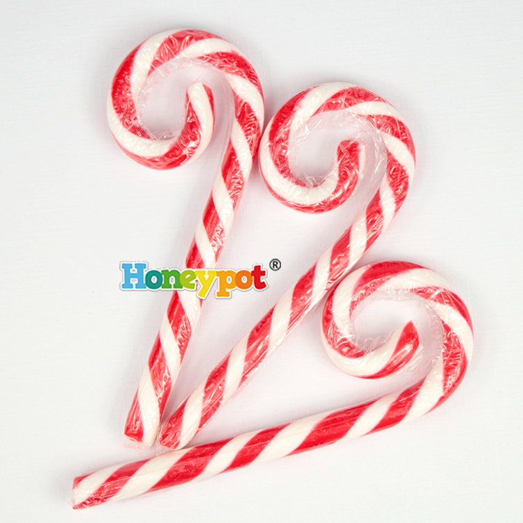 honeypot小蜜糖罐儿糖果店红白色9型拐杖