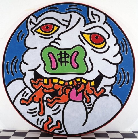 涂鸦艺术大师凯斯·哈林 (keith haring)