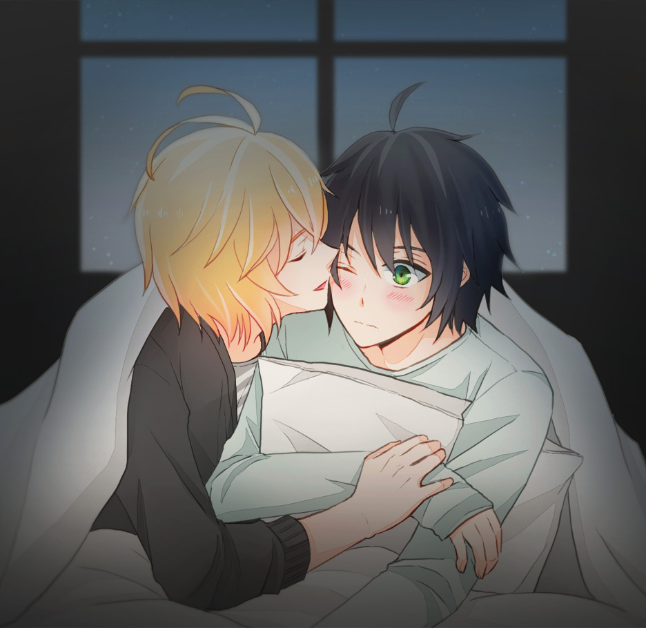 终わりのセラフ p站 pixiv 终结的炽天使 百夜优一郎 百夜米迦尔 一濑