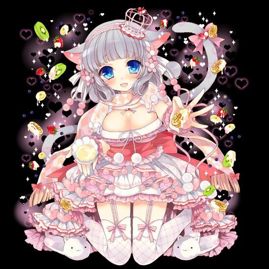 兽耳 少女 小清新 治愈 萌 二次元 可爱 萝莉