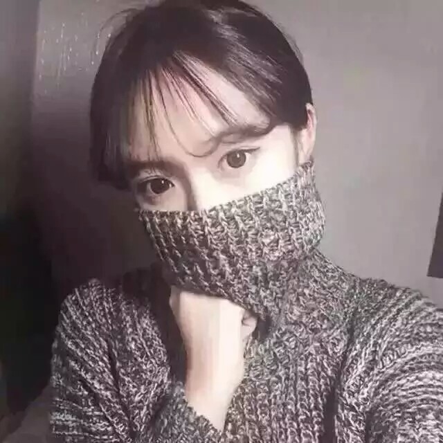 卖萌个性黑白狗狗猫猫森系头像女生侧面自拍情头女生杀手中分手绘背影图片