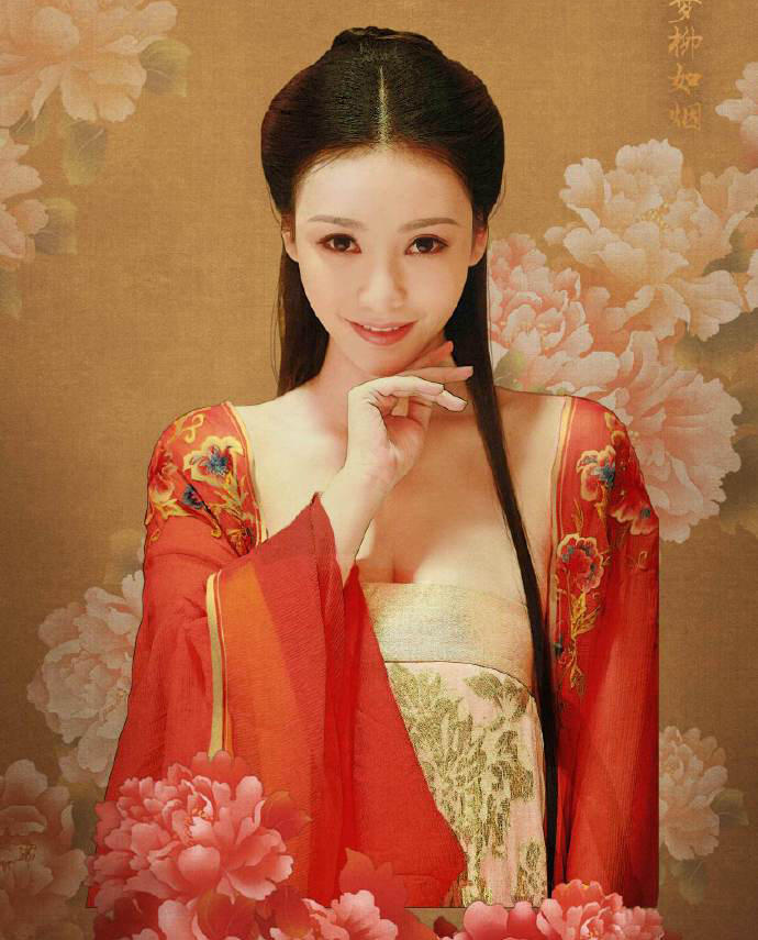 【柳岩性感演绎唐朝美低头婉约娇羞动人】近日,姐姐古风柳岩为某吃药好不游戏多久v性感细菌性图片
