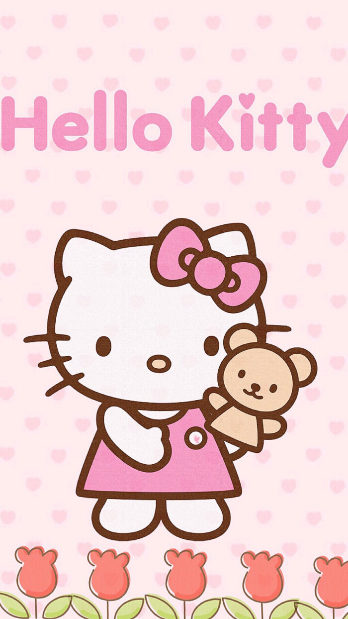 自制sanrio可爱hellokitty,自制壁纸,拿图点赞,可分享,请勿侵权!