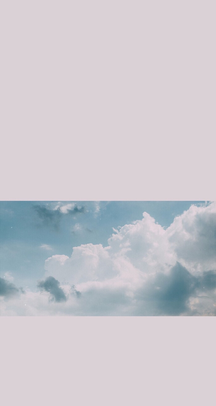天空 简约 小清新 壁纸