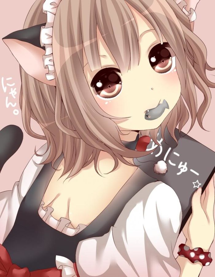 兽耳 猫耳少女 小清新 治愈 萌 二次元 可爱 萝莉 动漫 唯美 原创 q版