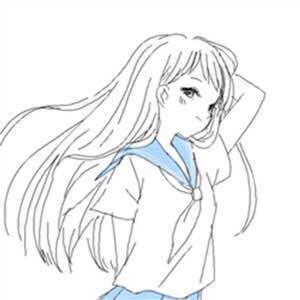 jk制服少女可爱动漫头像拿图点赞谢谢w//熊扑奶团