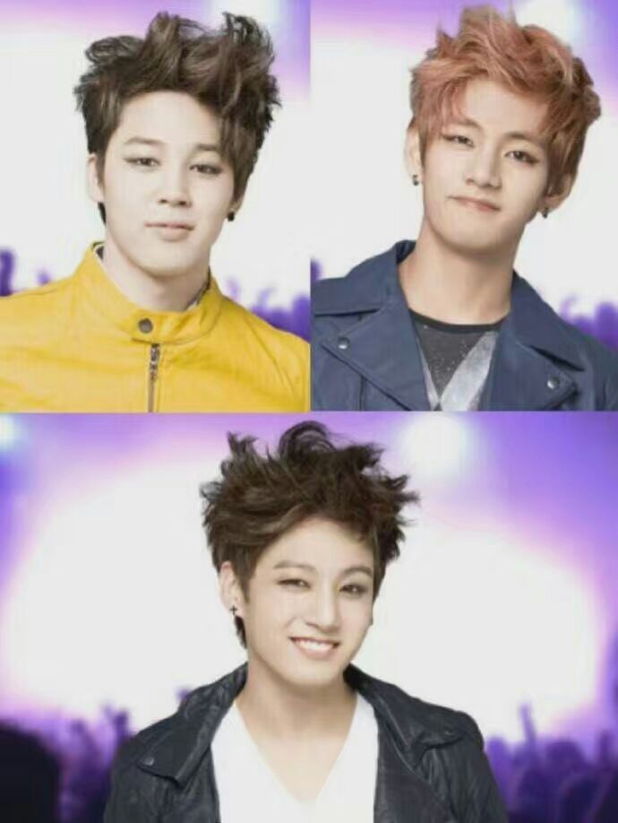 刚出道的防弹少年团